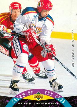 1995-96 Upper Deck Swedish Elite #257 Peter Andersson Front