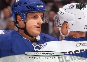 2011-12 Upper Deck #20 Dion Phaneuf Front