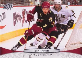 2011-12 Upper Deck #54 Keith Yandle Front