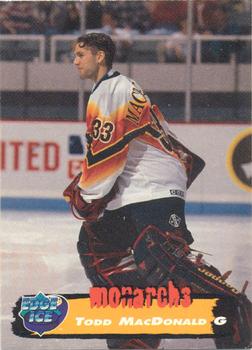 1995-96 Edge Ice #24 Todd MacDonald Front