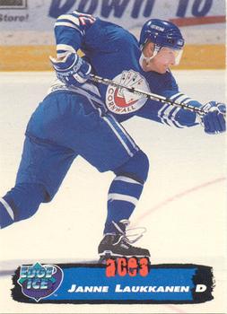 1995-96 Edge Ice #28 Janne Laukkanen Front