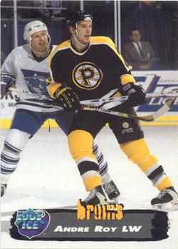 1995-96 Edge Ice #60 Andre Roy Front