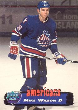 1995-96 Edge Ice #66 Mike Wilson Front