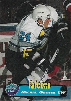 1995-96 Edge Ice #68 Michal Grosek Front