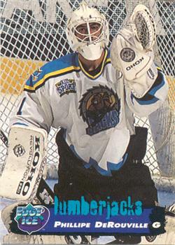1995-96 Edge Ice #116 Philippe DeRouville Front