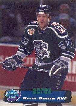 1995-96 Edge Ice #130 Kevin Dineen Front