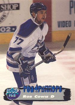 1995-96 Edge Ice #183 Rob Cowie Front