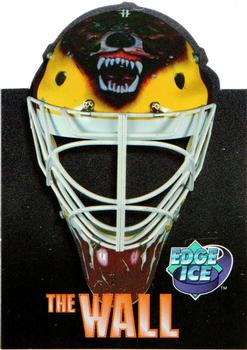 1995-96 Edge Ice - The Wall #TW6 Wendell Young  Front