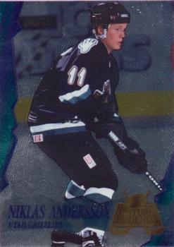 1996 Edge Ice Future Legends #2 Niklas Andersson Front