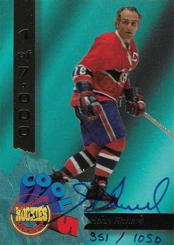 1994-95 Signature Rookies - Cool Five Autographs #CF5 Henri Richard  Front