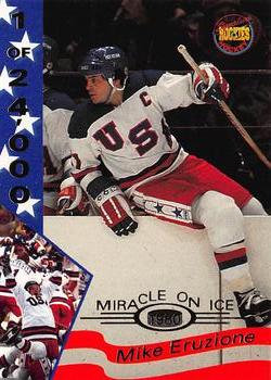 1995 Signature Rookies Miracle on Ice #11 Mike Eruzione Front