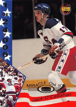 1995 Signature Rookies Miracle on Ice #23 Jack O'Callahan Front