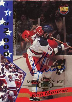 1995 Signature Rookies Miracle on Ice - Signatures #21 Ken Morrow  Front