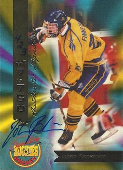 1994-95 Signature Rookies - Authentic Signatures #6 Johan Finnstrom  Front