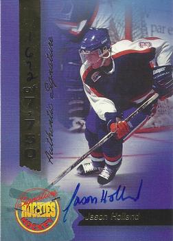 1994-95 Signature Rookies - Authentic Signatures #11 Jason Holland  Front