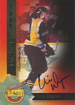 1994-95 Signature Rookies - Authentic Signatures #20 Chris Dingman  Front