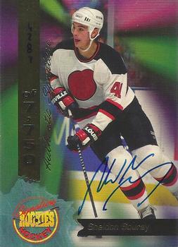 1994-95 Signature Rookies - Authentic Signatures #27 Sheldon Souray  Front