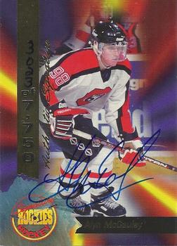 1994-95 Signature Rookies - Authentic Signatures #47 Alyn McCauley  Front