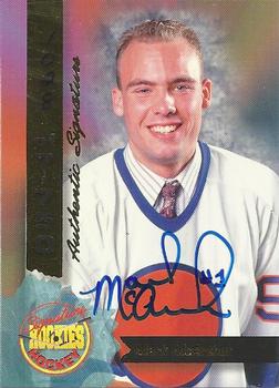 1994-95 Signature Rookies - Authentic Signatures #52 Mark McArthur  Front