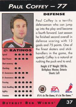 1994 EA Sports NHL '94 #37 Paul Coffey Back