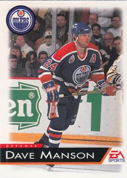 1994 EA Sports NHL '94 #43 Dave Manson Front