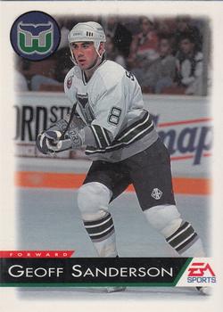 1994 EA Sports NHL '94 #58 Geoff Sanderson Front