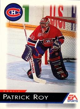 1994 EA Sports NHL '94 #72 Patrick Roy Front