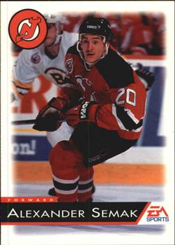 1994 EA Sports NHL '94 #75 Alexander Semak Front
