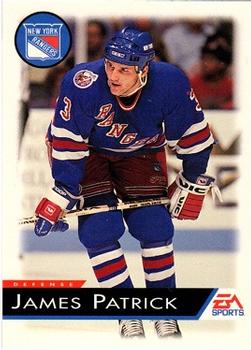 1994 EA Sports NHL '94 #86 James Patrick Front