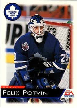 1994 EA Sports NHL '94 #138 Felix Potvin Front