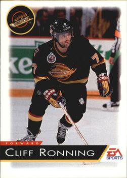 1994 EA Sports NHL '94 #141 Cliff Ronning Front