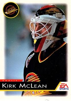 1994 EA Sports NHL '94 #144 Kirk McLean Front