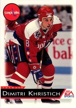 1994 EA Sports NHL '94 #154 Dimitri Khristich Front