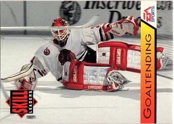 1994 EA Sports NHL '94 #187 Goaltending Front