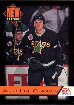 1994 EA Sports NHL '94 #194 Auto Line Changes Front