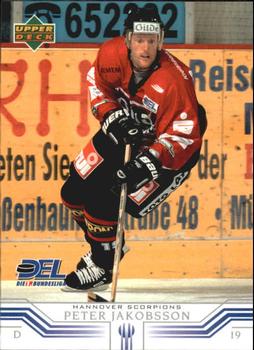 2001-02 Upper Deck DEL (German) #96 Peter Jakobsson Front