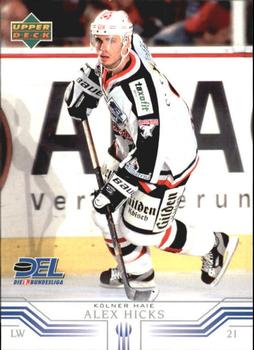 2001-02 Upper Deck DEL (German) #138 Alex Hicks Front