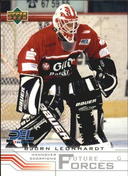 2001-02 Upper Deck DEL (German) #250 Bjorn Leonhardt Front