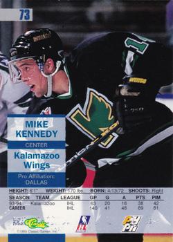 1995 Classic Images #73 Mike Kennedy Back