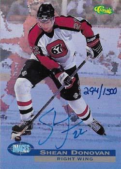 1995 Classic Images - Autographs #NNO Shean Donovan Front