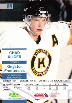 1995 Classic Images - Gold #84 Chad Kilger  Back