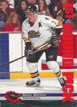 1994-95 Classic #16 Brad Brown Front