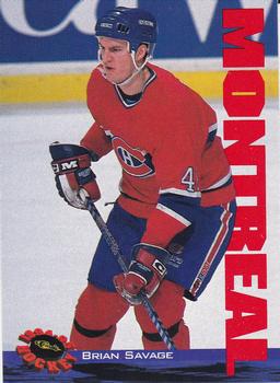 1994-95 Classic #34 Brian Savage Front