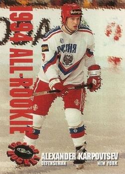 1994-95 Classic - All-Rookie Team #AR6 Alexander Karpovtsev  Front