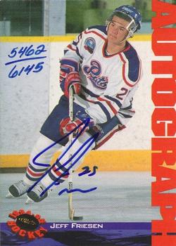 1994-95 Classic - Autographs #NNO Jeff Friesen Front