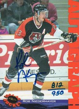 1994-95 Classic - Autographs #NNO Rob Niedermayer Front