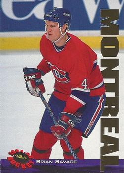 1994-95 Classic - Gold #34 Brian Savage  Front