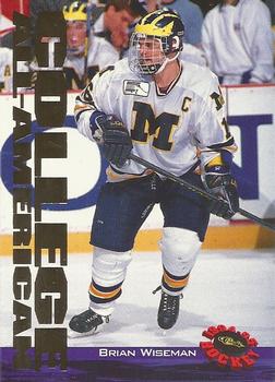 1994-95 Classic - Gold #63 Brian Wiseman  Front