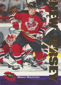 1994-95 Classic - Gold #76 Brian Rolston  Front