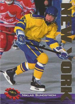 1994-95 Classic - Gold #79 Niklas Sundstrom  Front